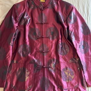 Attractive Frog Button Chinese Tang Jacket -